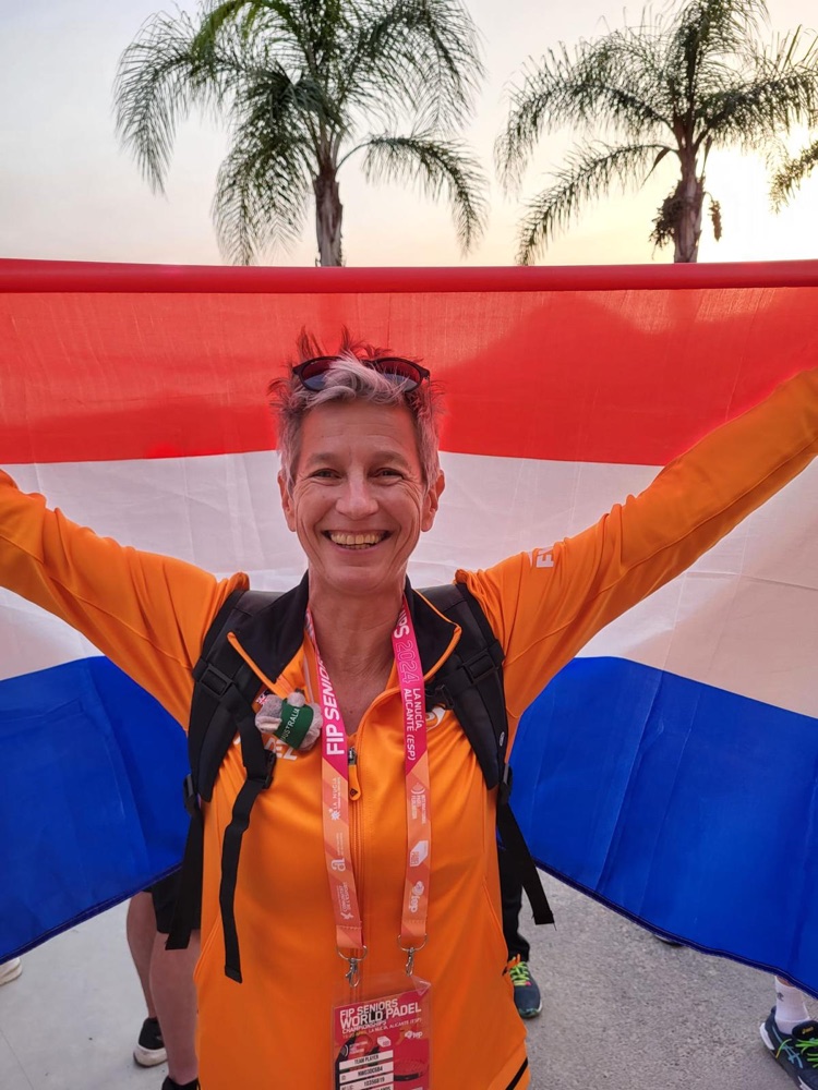 Nederlands veteranenteam bij het WK in La Nucia